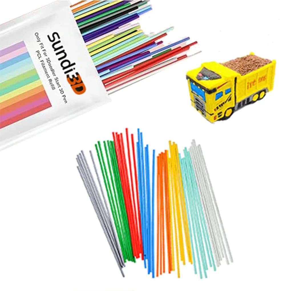 300 pz 3D Penna Filamento Ricariche Lungo 3D Stampa Filamento 2.5mm 15 CM Ricarica Penna 3D Accessori 3D Disegno Penna Filamento pacchetto
