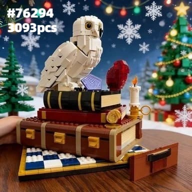 Set di Blocchi da Costruzione Edizione Magic Stone, Kit di Assemblaggio, Regalo per Ragazzi e Ragazze, Compatibile con Particelle Legoed 76466 1571 Pezzi