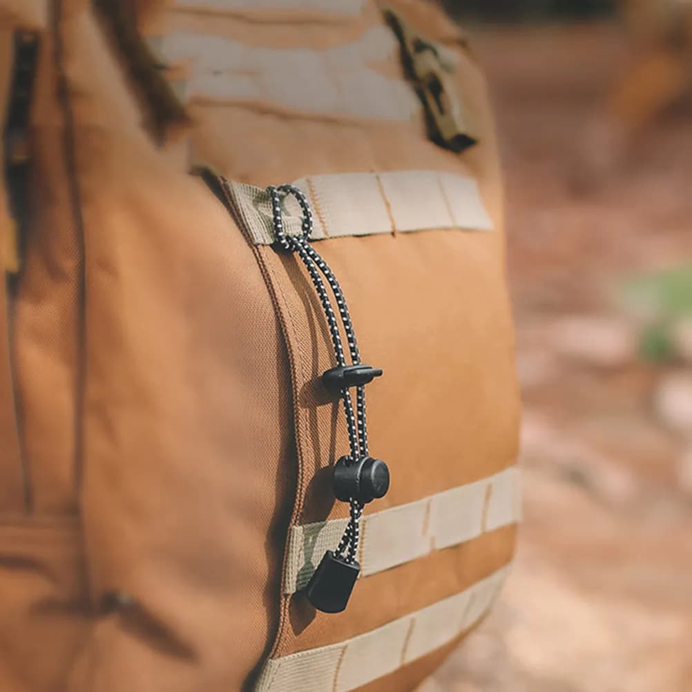 Set di 6 Supporti per Bastoncini da Trekking, Cinghie Elastiche Regolabili per Fissaggio Bastoni, per Arrampicata e Alpinismo