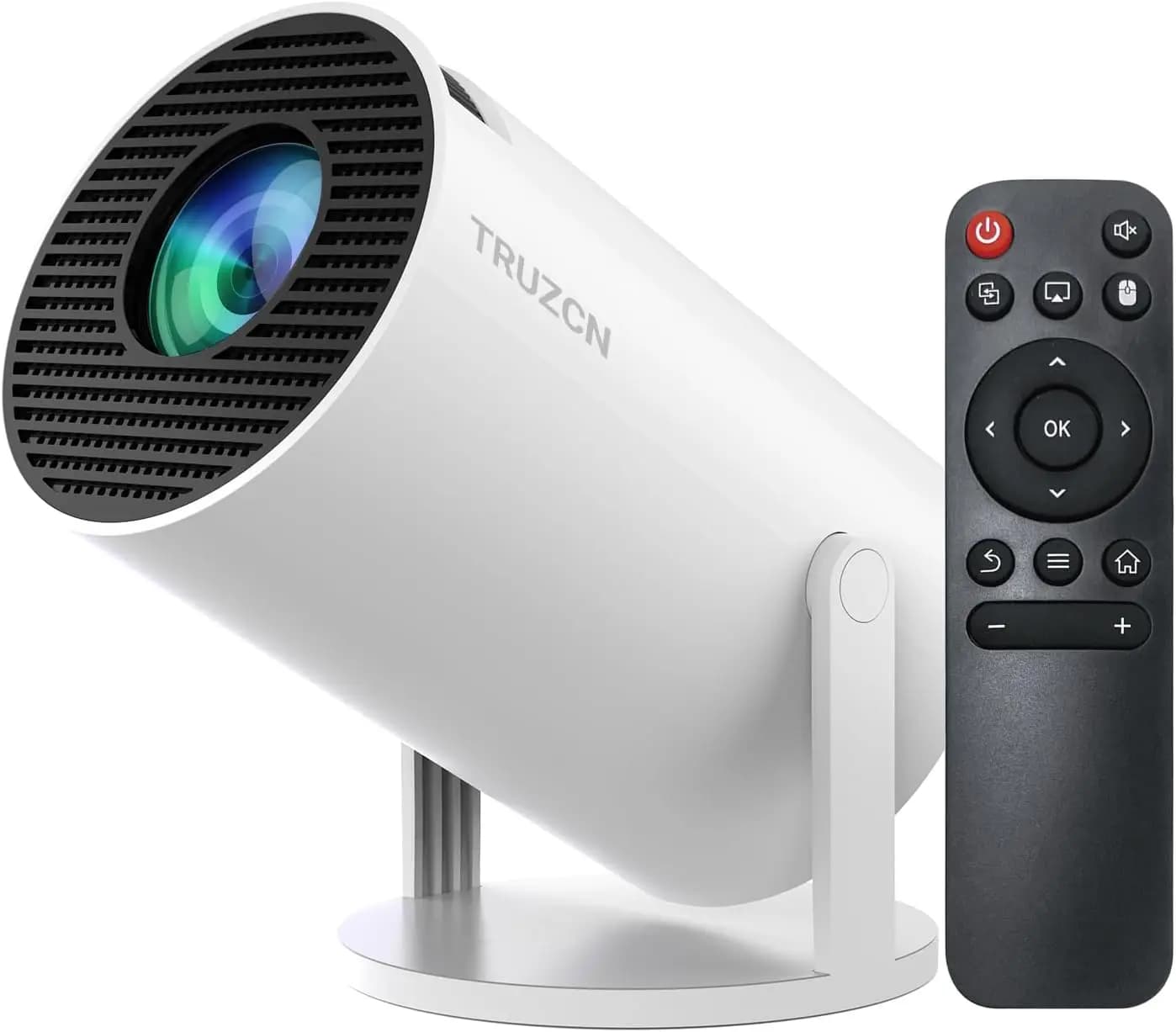 Mini Proiettore Smart WiFi 6 Bluetooth 5.2, 4K/1080P FHD, AutoKeystone, Android 11, Compatibile con Dispositivi Multipli