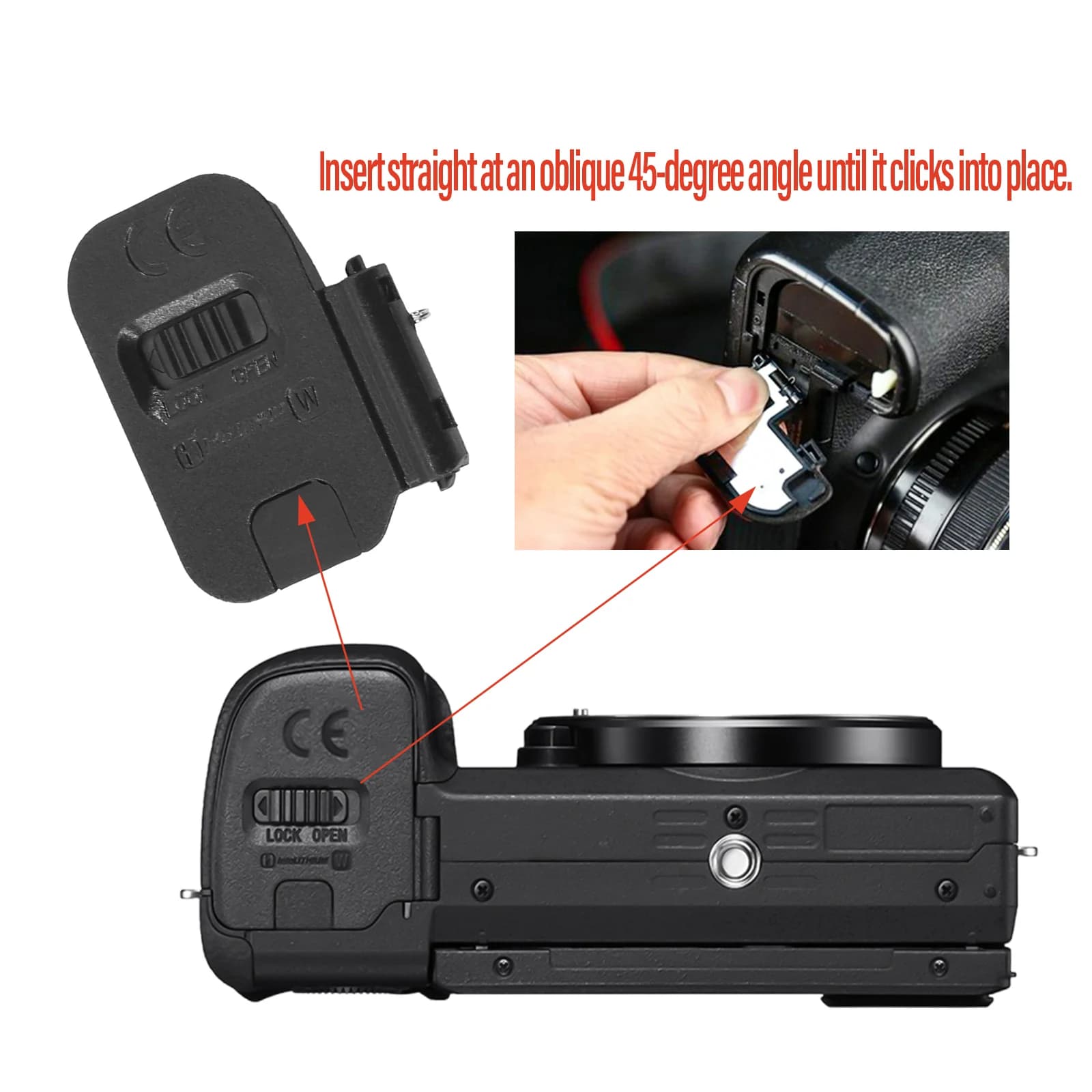 A7 A7R A7S Battery Door Cover Lid Cap For Sony ILCE-7 ILCE-7R ILCE-7S Digital Camera Replacement Part