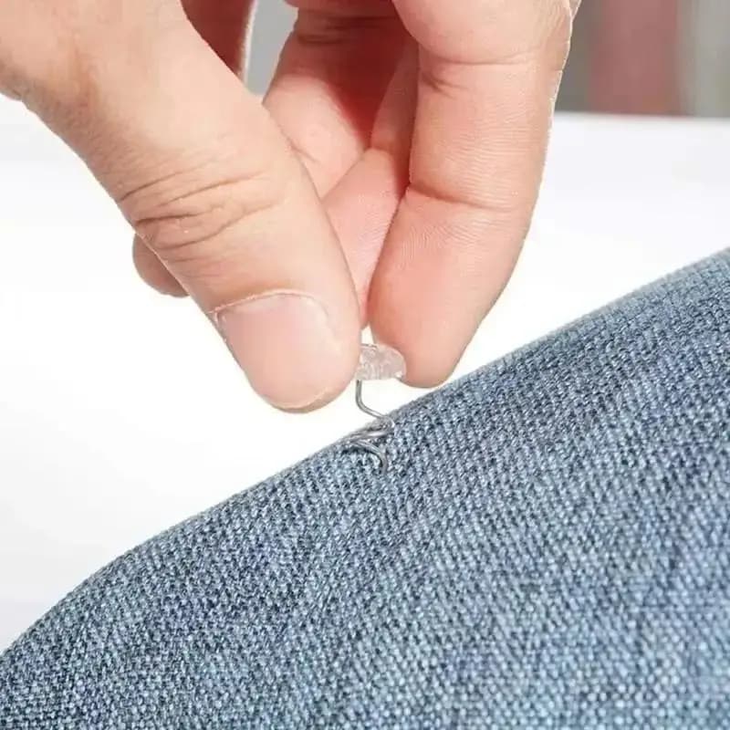 The sofa 50 pcs/box rotates and fixes braided nails with quilted sheets fixed non-slip buckle wholesale