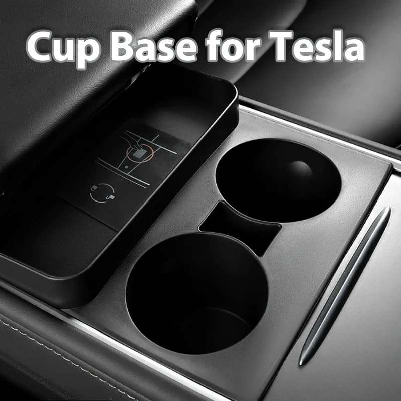 Portabicchieri per Console centrale per Tesla Model 3 Model Y Car Interior Anti-Slip Water Cup Limiter supporto per occhiali da sole portachiavi Organizer