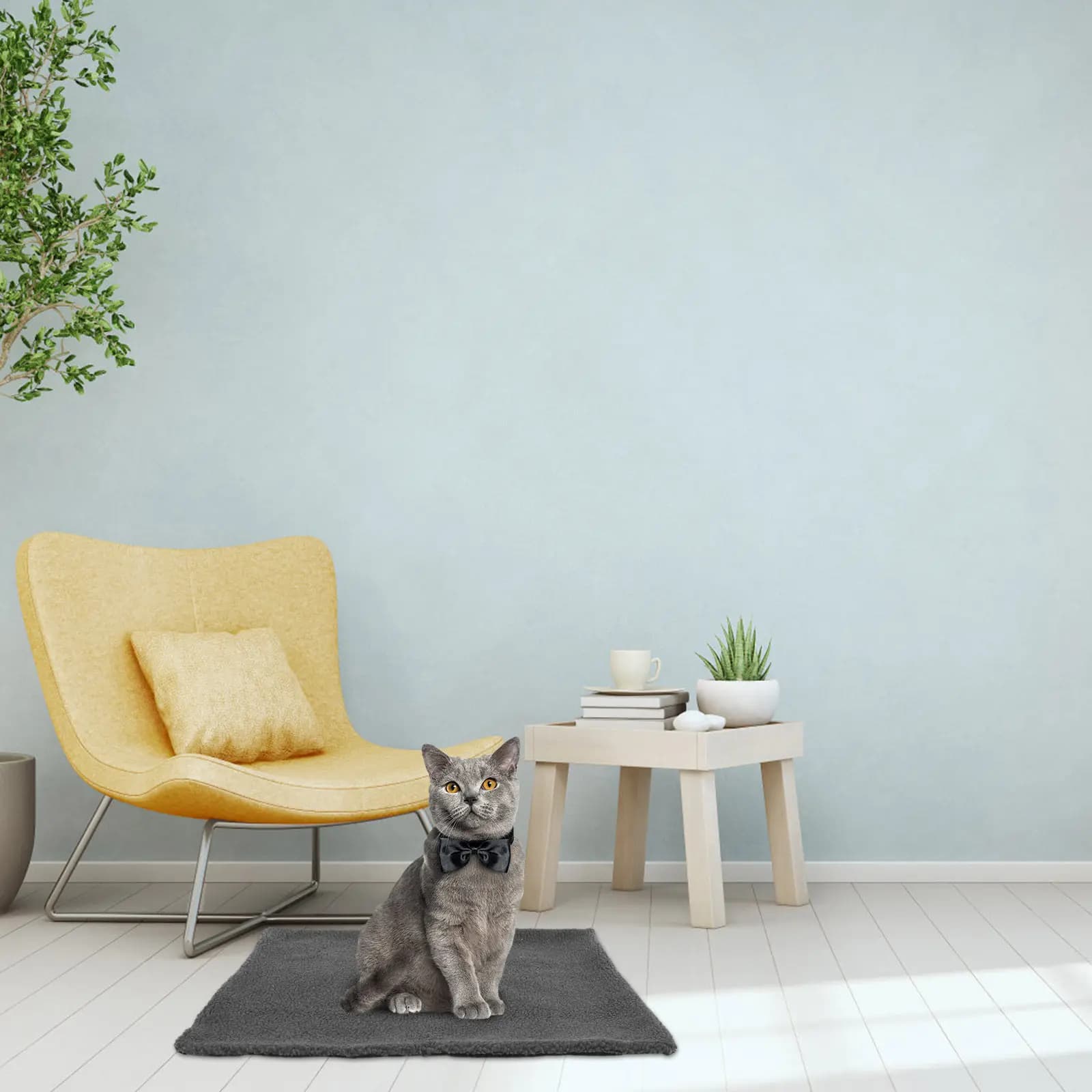 Coperta Autoriscaldante per Animali Domestici, Comodo Tappetino Riscaldante Extra Caldo per Cani, Morbido e Riutilizzabile, Lettiera per Gatti e Gattini, Accessori Invernali per Animali