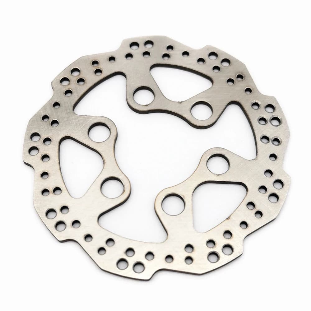 Disco freno rotore freno anteriore in acciaio inossidabile 304 argento per Losi 1/4 Promoto MX LOS262010