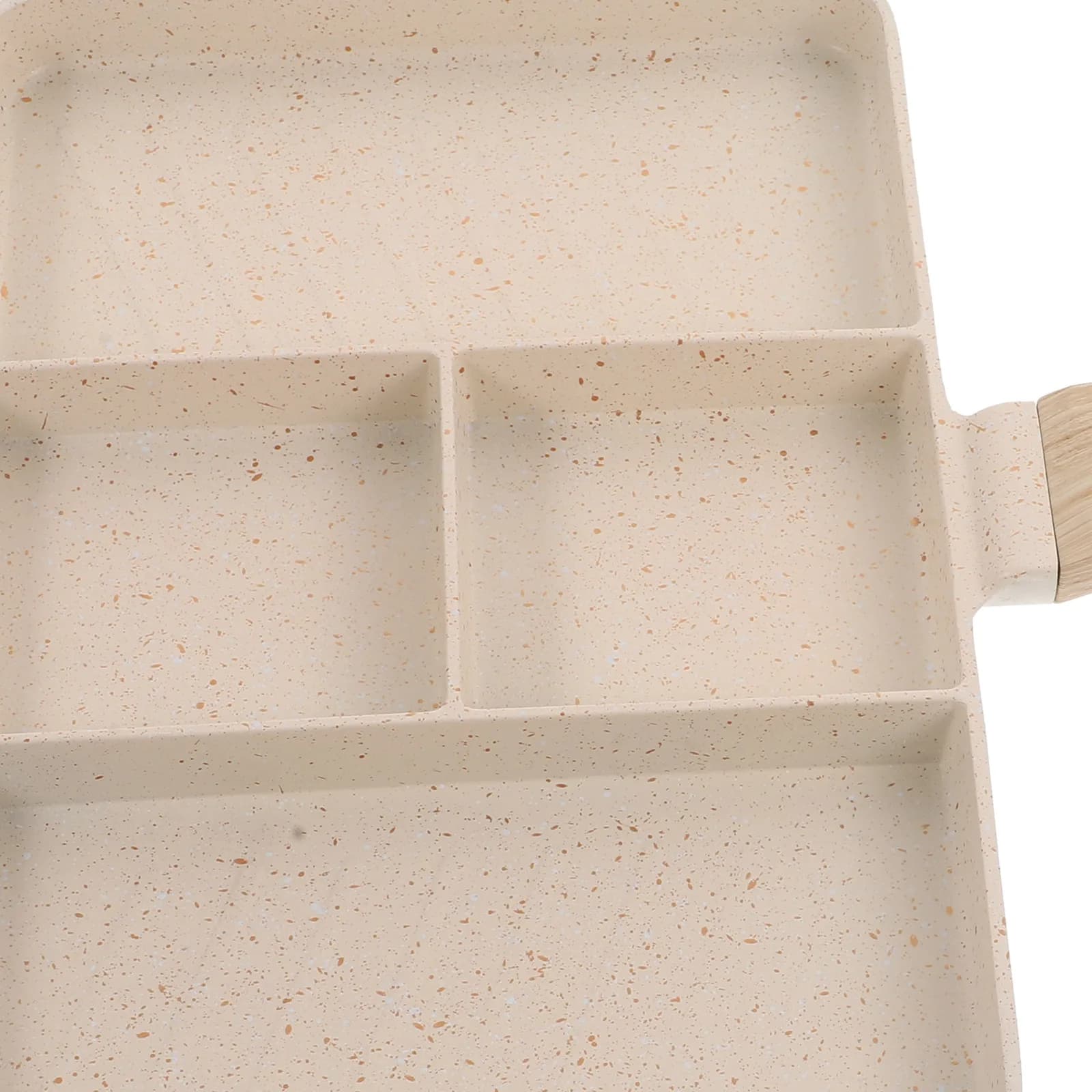 Non-stick Maifan Stone pan with Parts, Aluminium Alloy Handle, Multifunction for Breakfast, Eggs and Wigs