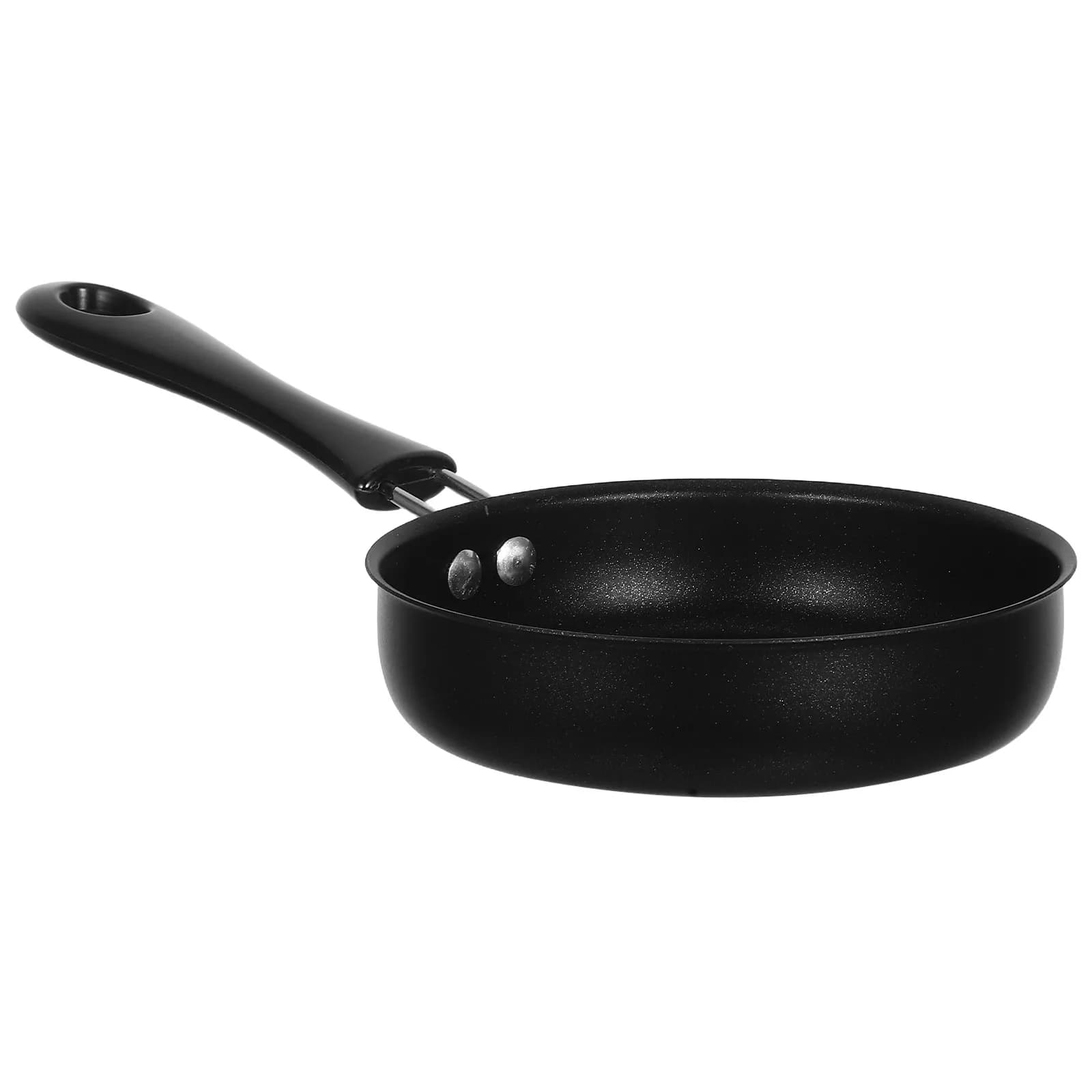 Mini Padella Antiaderente Rotonda Piccola per Uova e Pancake, Compatibile con Induzione, Portatile per Colazione
