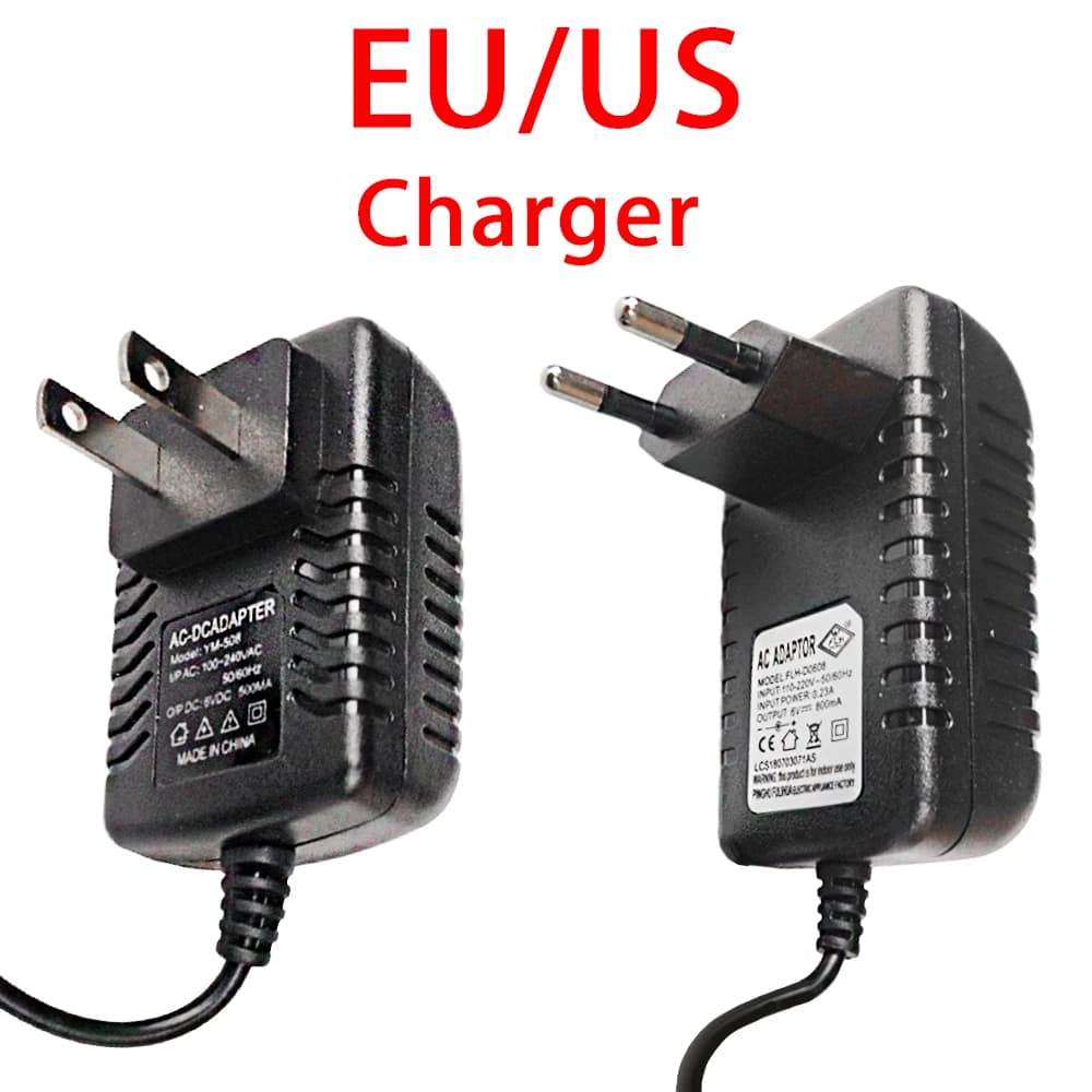 Caricabatteria per auto elettrica per bambini 6V 12V 24V EU US UL AU Caricabatteria per auto universale con spina europea