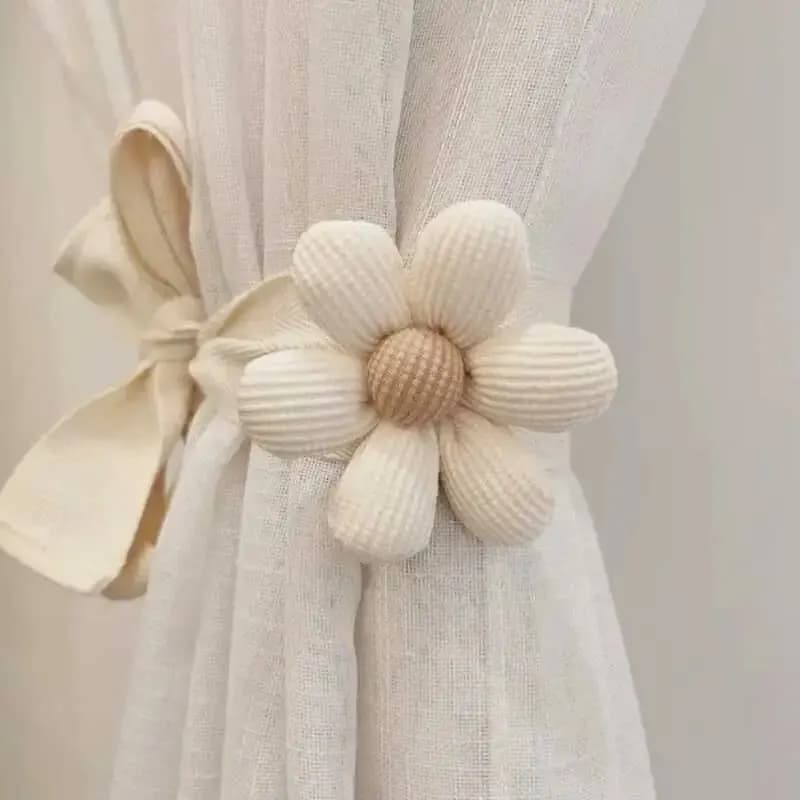 3D Flower Tent Ties Car Tent Ties Decorative Ties String Band Kids Room Decoration