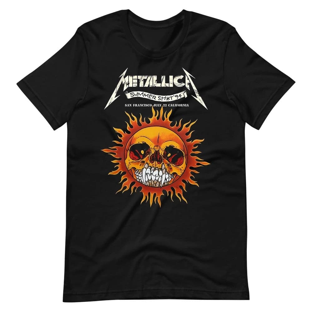 Summer Metallica Band - Master of Puppets 2026 T-shirt da uomo unisex con scollo a O in cotone a maniche corte Y2k, maglietta esclusiva popolare