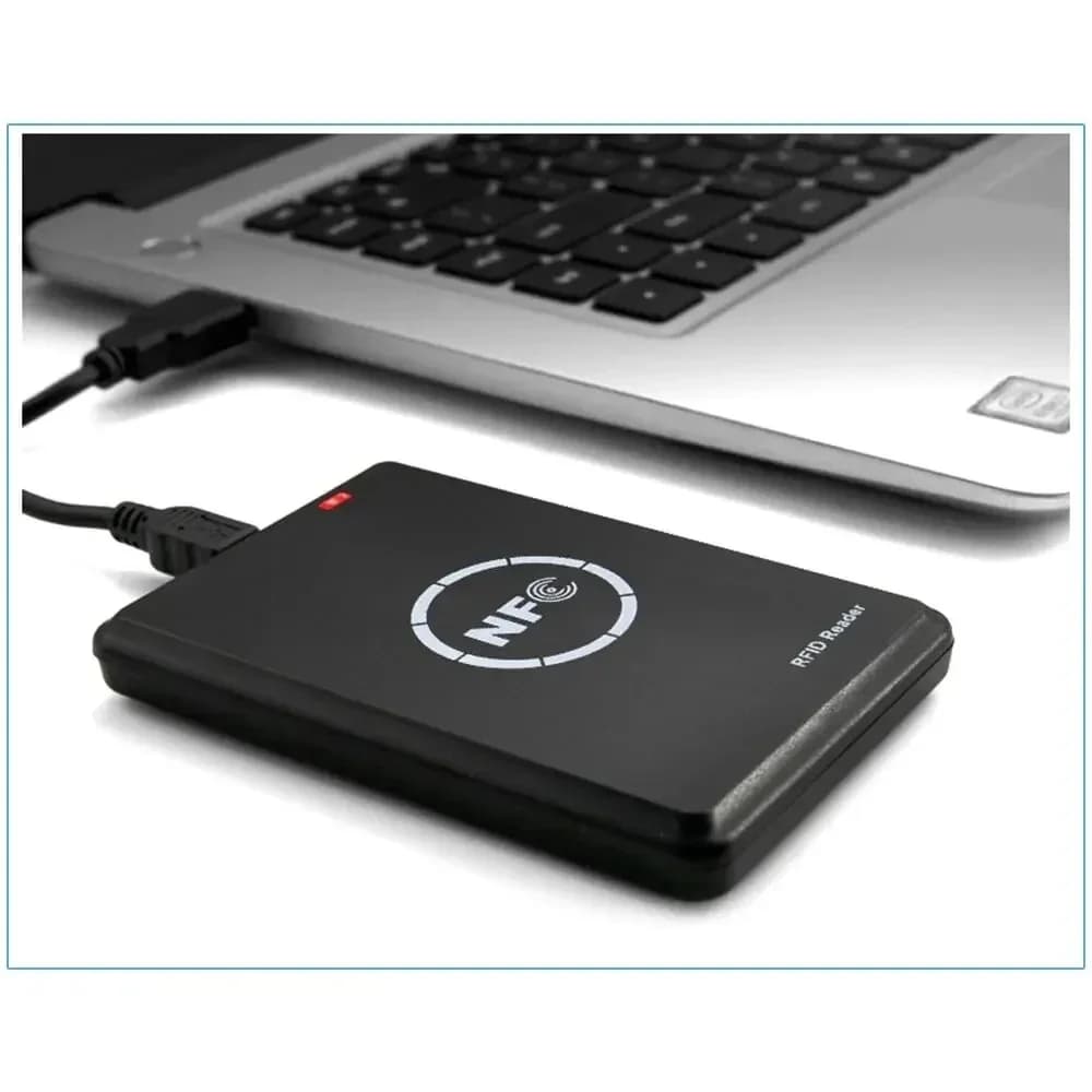 Lettore di schede RFID duplicatore di fotocopiatrici portachiavi lettore di Smart Card NFC scrittore programmatore crittografato 13.56MHz Smart Keyfobs UID