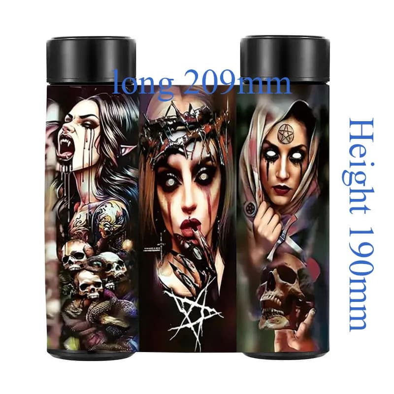 Custom DIY Full Image Vacuum Bottle with LED Lids BEST for Birthday Gift, Holiday Gift, Valentine Gift