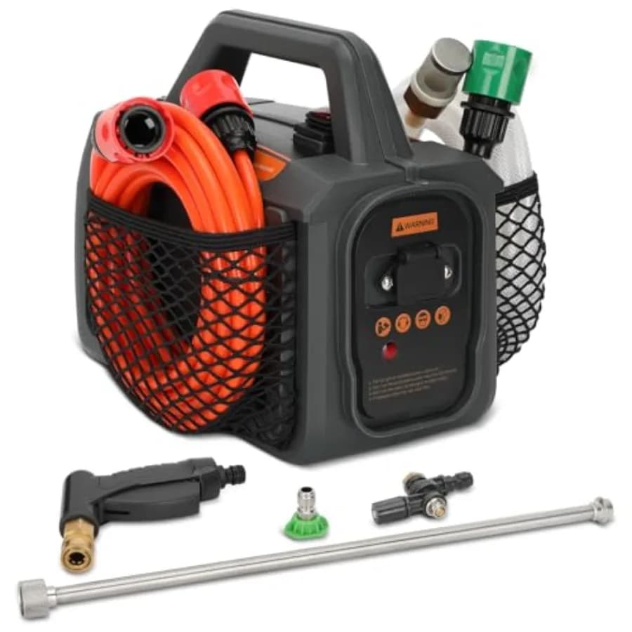 Updated ZPB140 Port A Blaster HVAC Coil Cleaning SprayerPortable Coil Jet Cleaner HVAC Pressure Washer for AC 120V 80W Indoor o