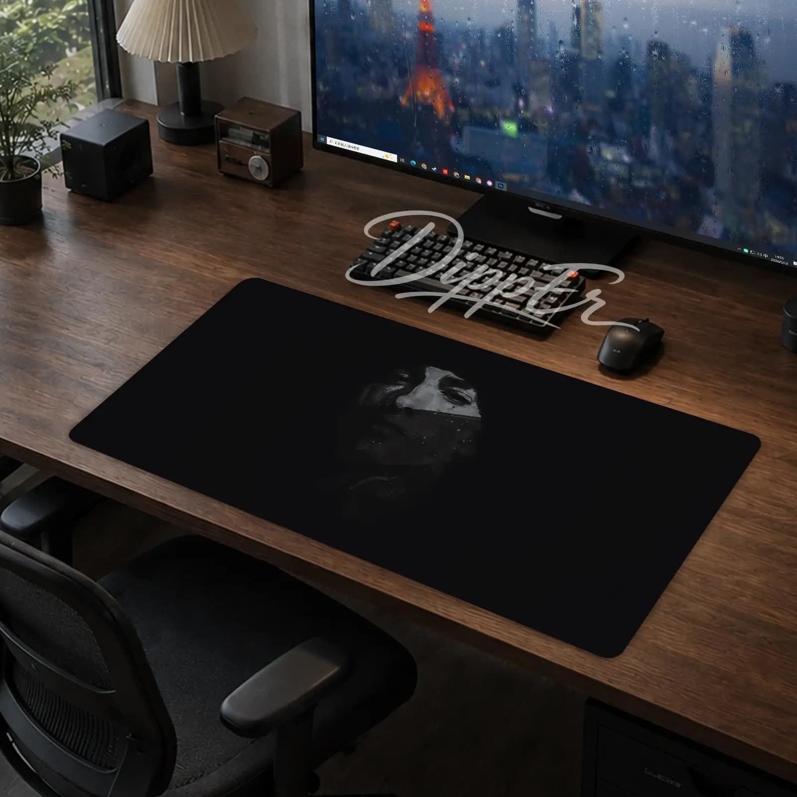 A-Eminem Mouse Pad Office Large Desk Mat Gaming Mousepad Rubber Bottom Non-Slip Cushion 900X400