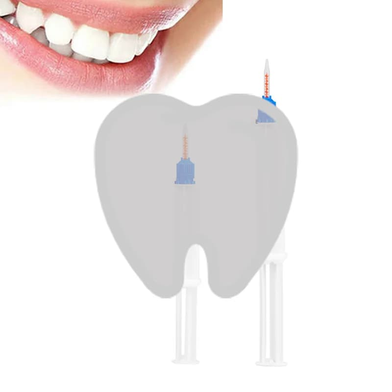 Gel Sbiancante per Denti con Doppia Barriera 2.5ML/5ML, Gel Sbiancante al 35% di Perossido di Idrogeno per Cliniche Dentali
