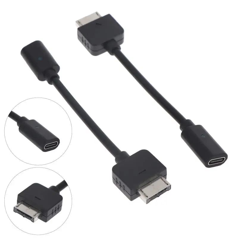 VITA1000 Console PD USB C Cable Adapter 1 3Pcs TypeC Convert Cord High Speed Charge Strong Power Wire for Travel