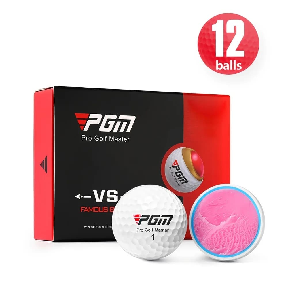 Golf Balls VS Series: PGM Golf Gift Balls - 3-piece box set, 12-piece large box set, competition-grade golf balls,