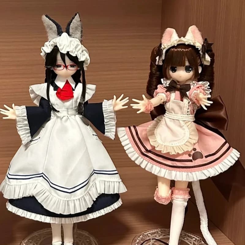 Genuine 1/6 Bjd Magical Girl Series Blind Box Kawaii Girl Action Figure Movable Doll Desktop Ornament Trendy Toy Girls Gift