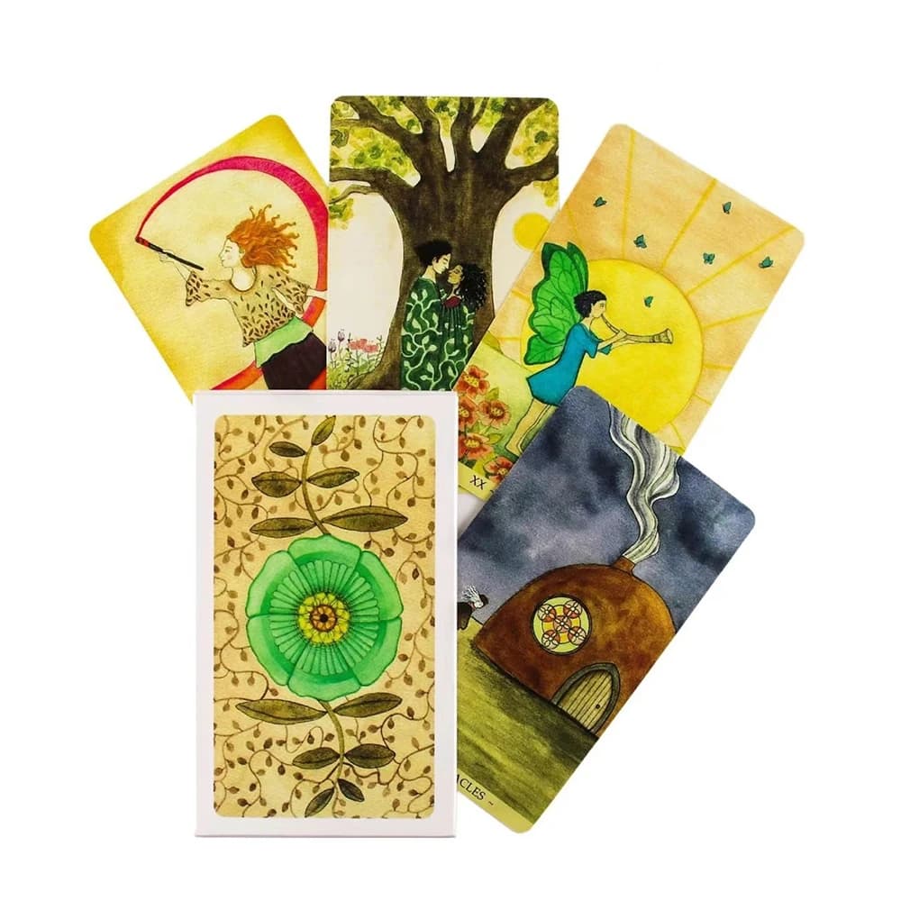 78 carte/mazzo Mara Lunne Tarot Divination Fate Oracle Gioco da tavolo per feste, riunioni di famiglia, regali per le vacanze
