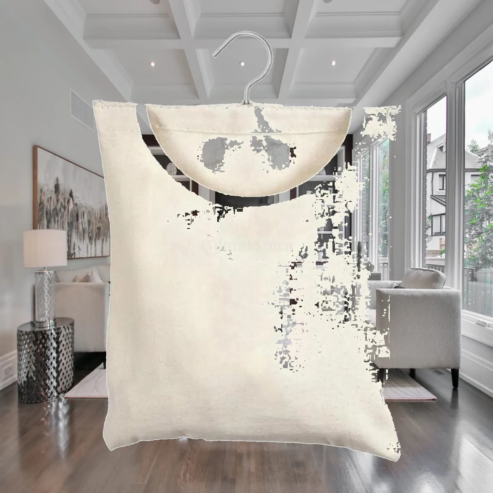Canvas Clothespin Bag Pin Storage Organizer for Household Laundry Dorm