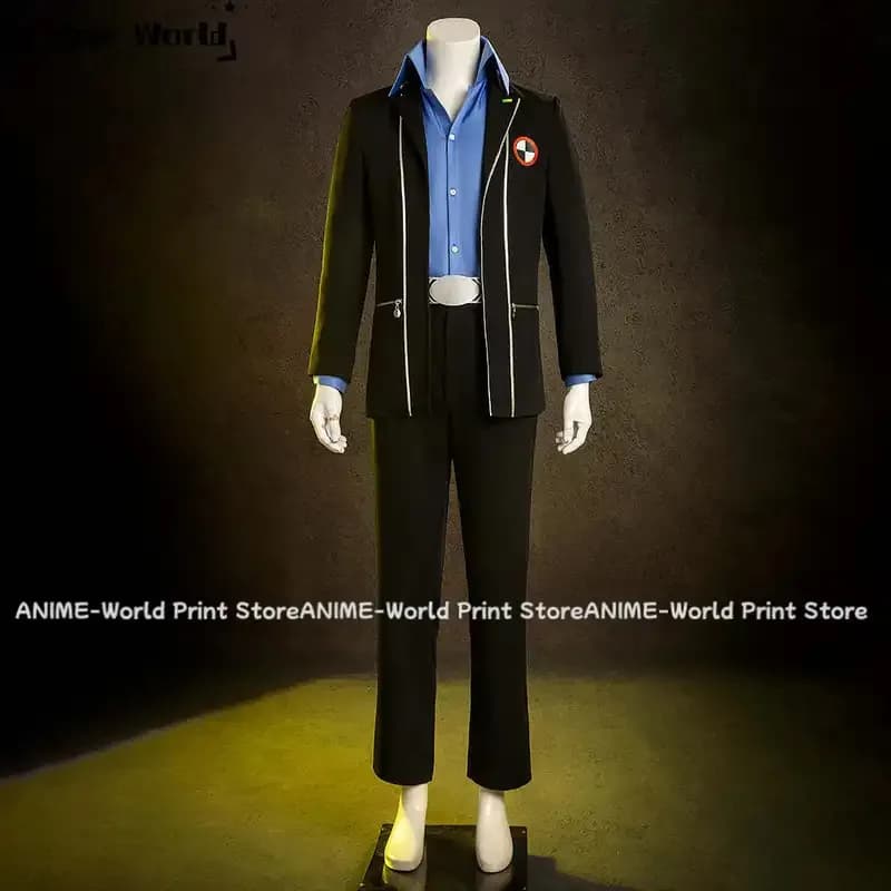 New Stop Charging P3R Junpei Iori Costume Cosplay Christmas party Halloween Made to measure any size 5;c,6's.2;b'8,