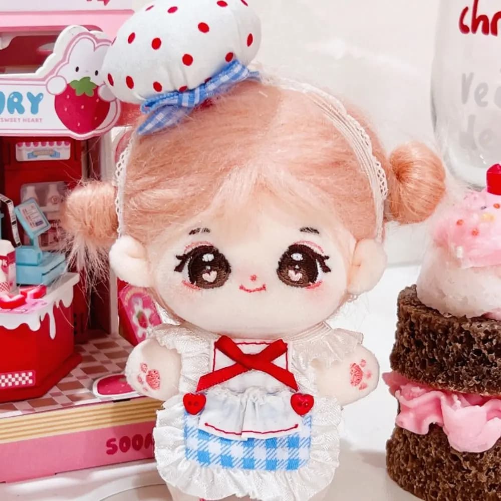 DIY Accessories Dress Up Cotton Hoodie Stuffed Idol Clothes Soft Cartoon 10CM Cotton ‘s Clothes Birthday Gift