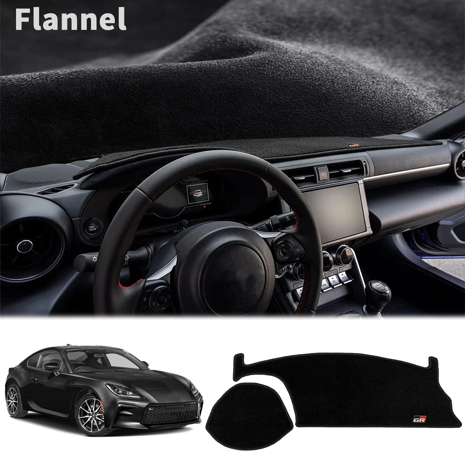 Per Toyoa 86 GR86 2021 2022 2023 2024 2025 Auto Dash Zerbino Cruscotto Copertura Pad DashMat Parasole Tappeto Protettivo Accessori
