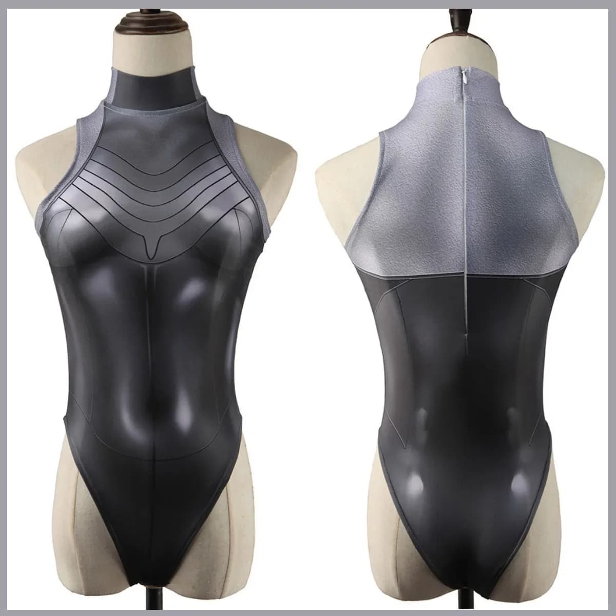 Cosplay Costume Robot Twins for Women Sexy Ankle Jumpsuit Summer swimsuit with wig Dixie style bikini bikini with atomic heart