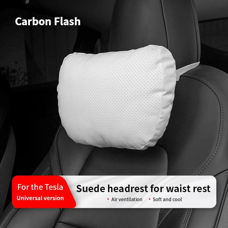 Carbon Flash Poggiatesta per auto Cuscino per il collo Cuscino per il collo dell'auto per auto Memory Foam Supporto per la testa traspirante Protezione per il riposo dell'interno