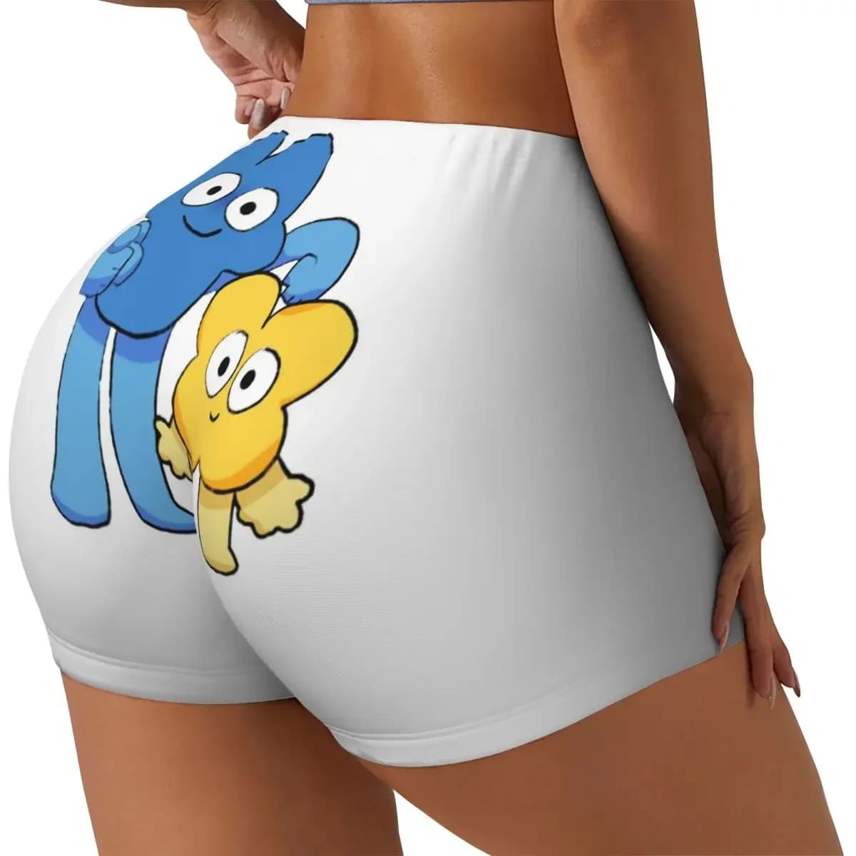 Custom Four And X Bfdi Women Gym Workout Running Shorts Athletic Volleyball Biker Yoga Shorts