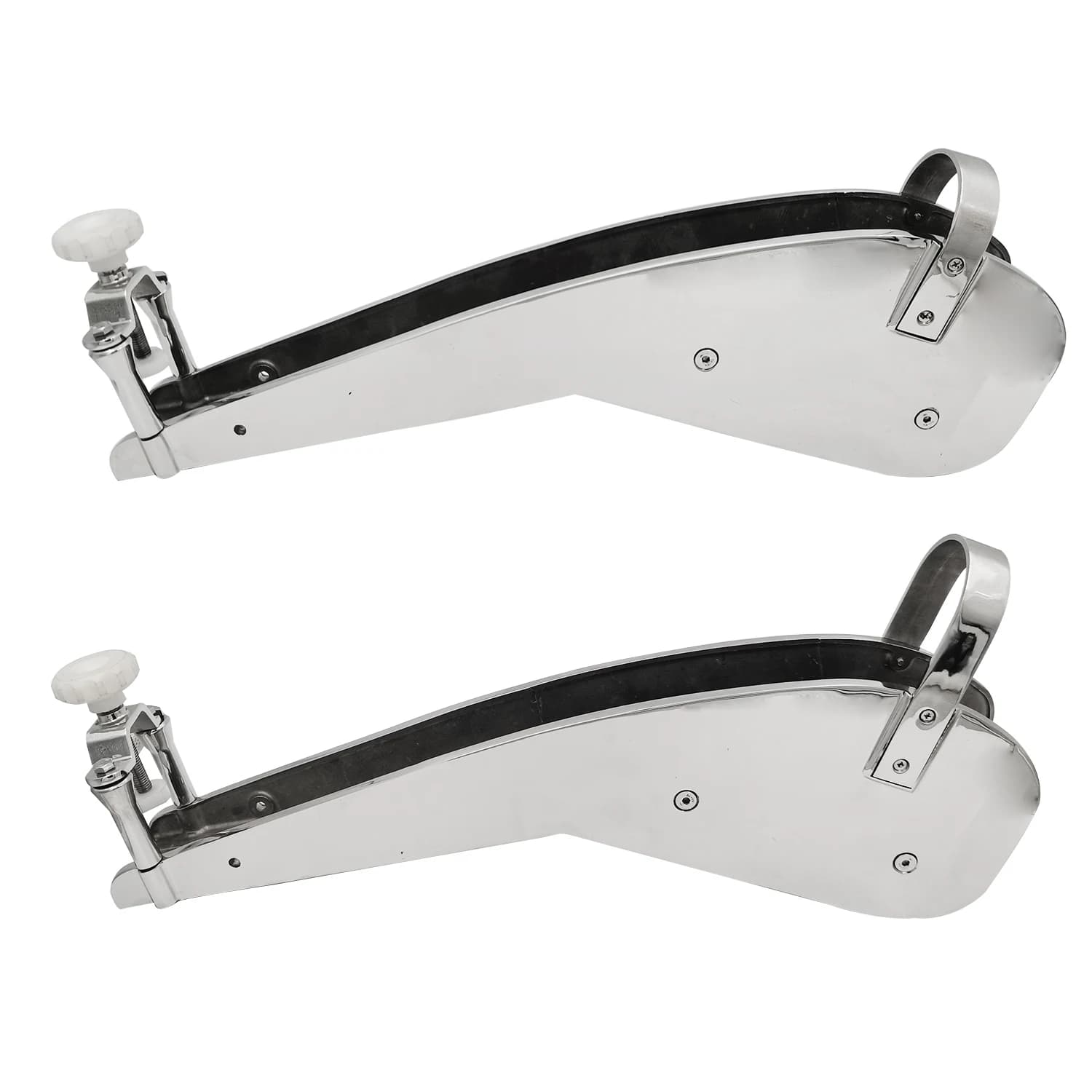 ISURE Stainless Steel Anchor Bracket 650mm Long Triangle Anchor Bracket Hardware Fittings for Anchor Boat Accessories