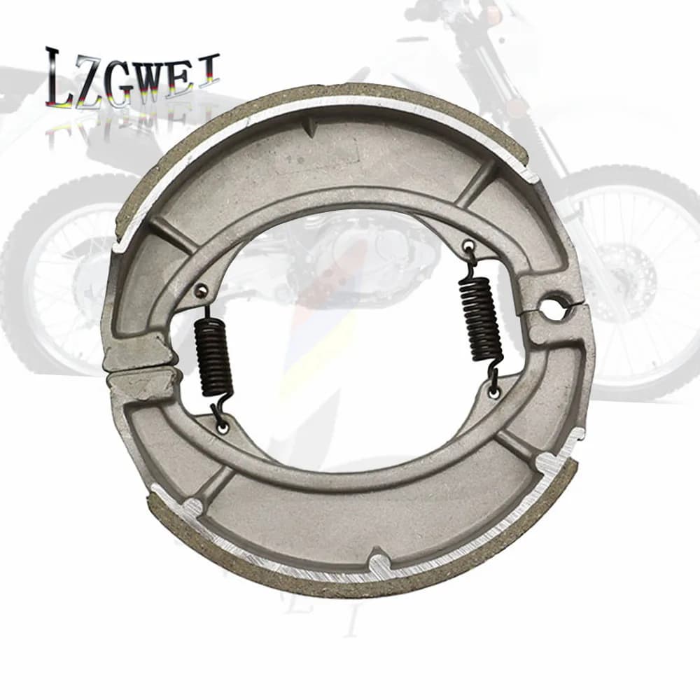 Ganascia freno a tamburo posteriore moto per Suzuki DR200 DR 200 1986 - 2008 parti pastiglie freno tamburo