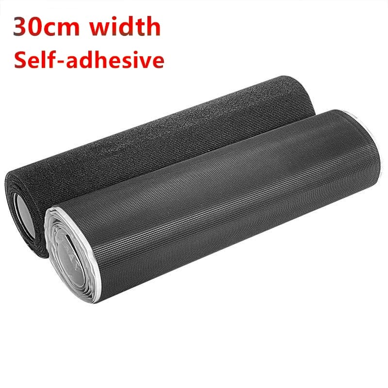 30CM Gancio autoadesivo Anello di fissaggio 300mm di larghezza Nastro magico per finestra Porta Tenda Divano Abbigliamento Accessori per cucire fai da te