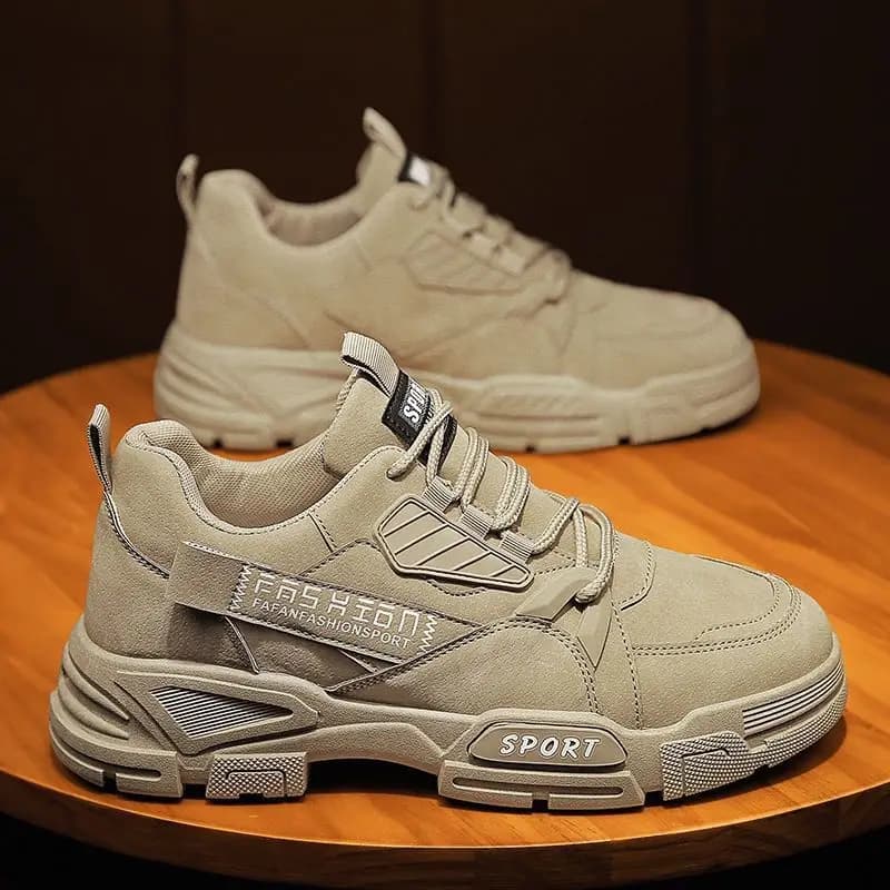 Scarpe da ginnastica da uomo Stivali da lavoro impermeabili Scarpe da lavoro Scarpe con suola spessa Scarpe in cotone antiscivolo con lacci resistenti al freddo 2025