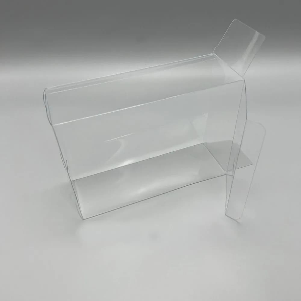 Transparent clear PET cover For NEW 3DS USA version game console storage display box Collection case