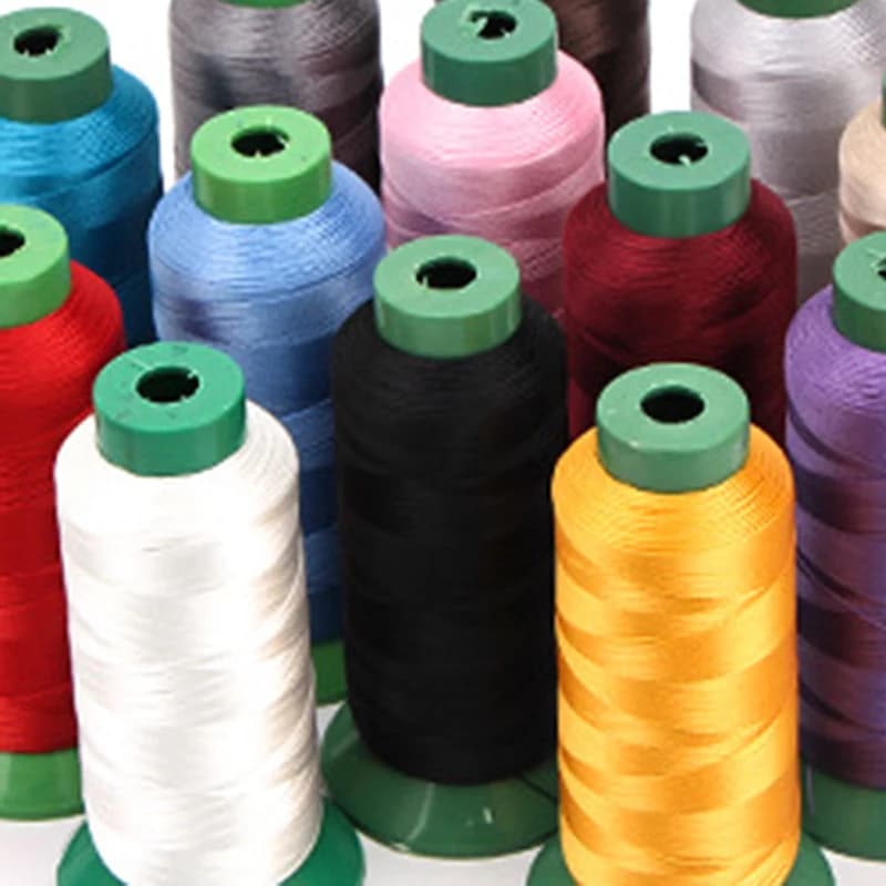 1500M 201D/3 Sewing Machine Thread Large Roll Handmade Nylon Rope High-Strength Silk Light Leather Silk Cords Jeans Thick Yarn