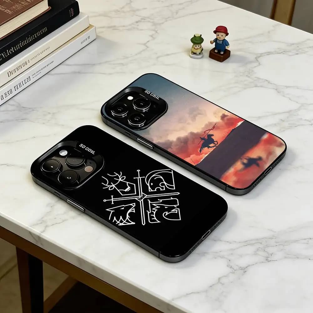 Fantasy Series Game of Thrones Phone Case For iPhone 17,16,15,14,13,12,11 Plus,Pro Max,XS,Colorful Silver Phone case Funda Cover