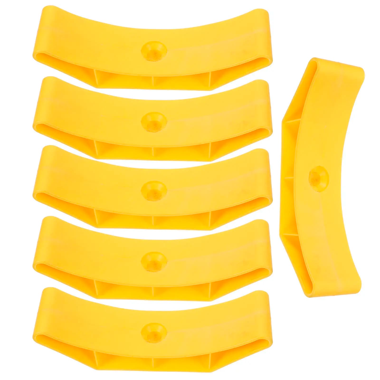 Set of 6 Trays Plastic Nozzle Holder, Non-slip Support for Home Gym Fitness Equipment