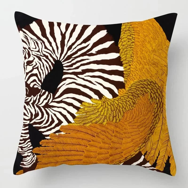 Giraffe Zebra Animals poster lining for pillow decorative cushions for sofa 45 x45cm lining for decorative cushions for home decoration