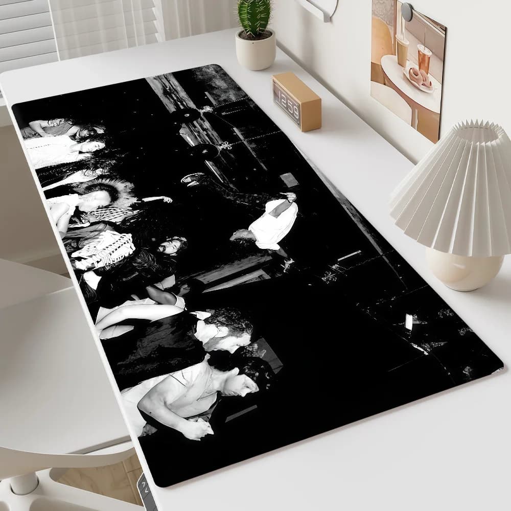Music Mouse Pad Non-slip Die Lockedge Music Office Student P-Playboi Carti Lit Gaming Thickened Large Writing Cushion MousePad