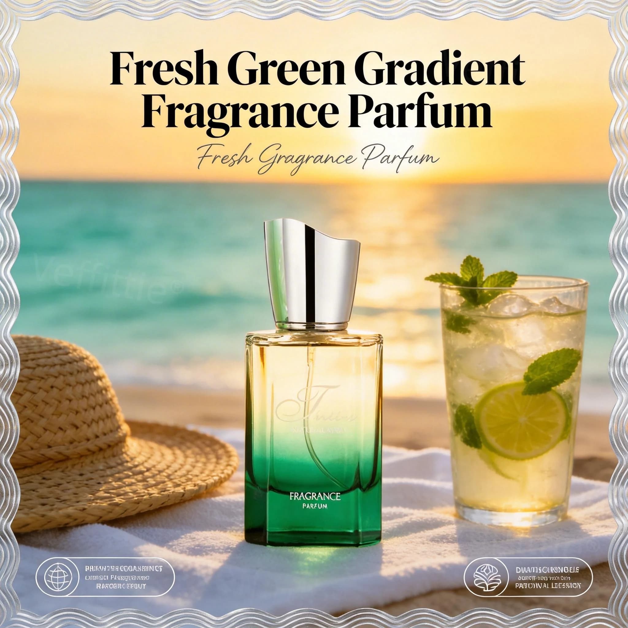 Coastal Tea Breeze 65ml Eau De Parfum, Fragranza Luminosa a Lunga Durata, Vacanza al Mare, Getaway Tropicale, Miscela Estiva Unisex