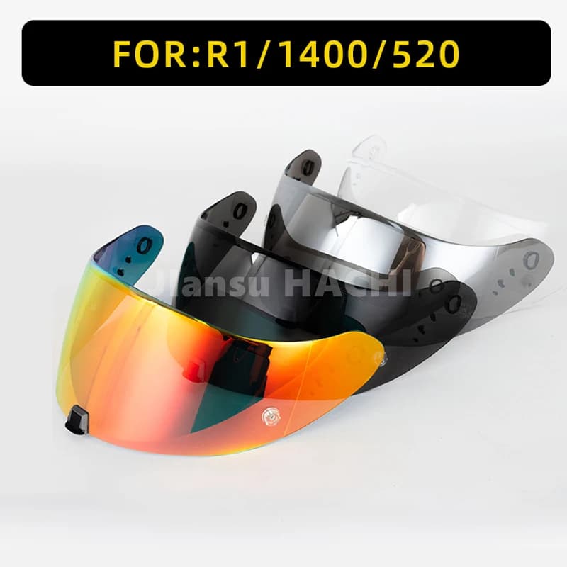 Visiera per casco Lente per visiera per casco integrale per moto per Scorpion Exo 1400 Carbon R1 Air & EXO 520 391 KDF-16-1
