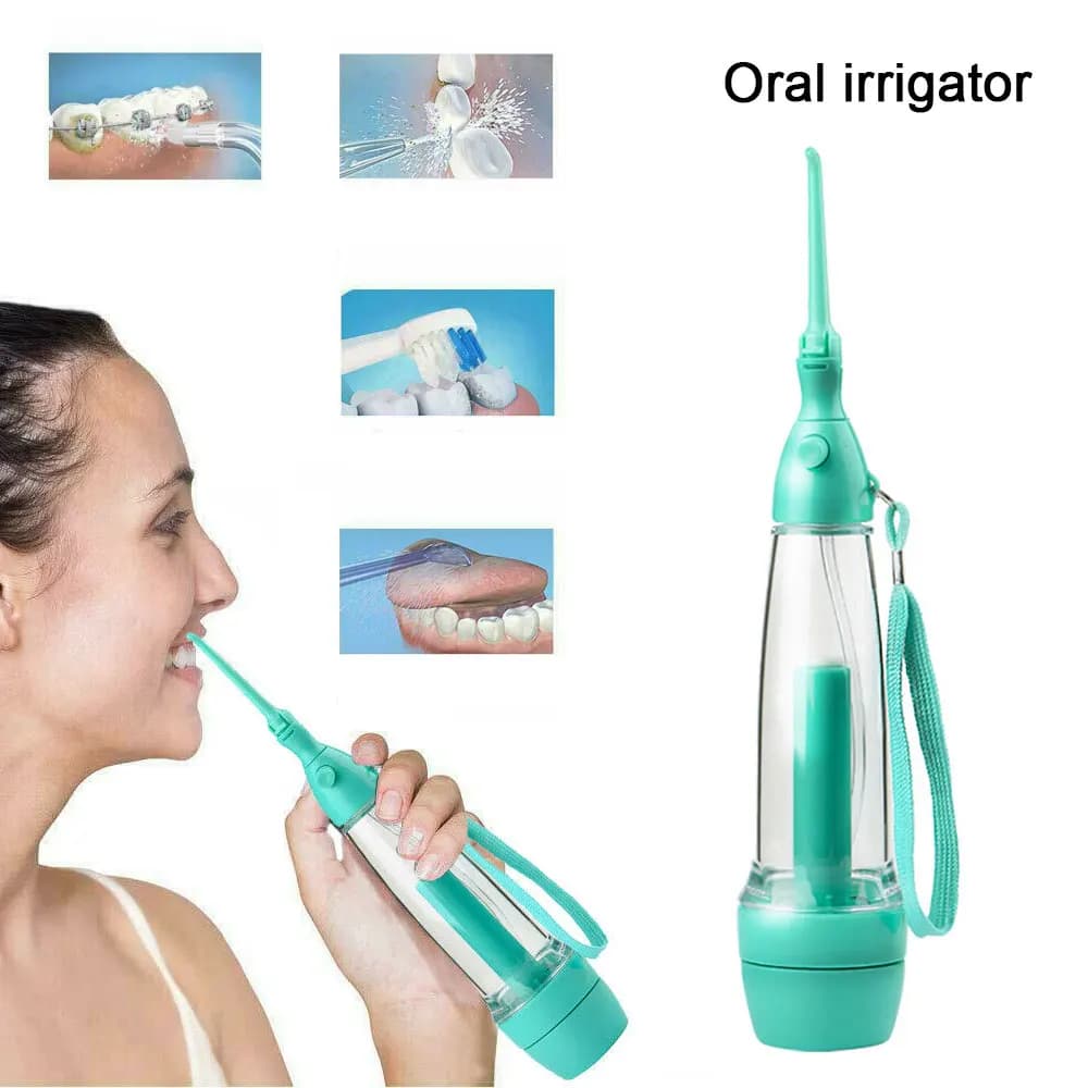 Prodotto per idropulsore dentale portatile per irrigatore orale per la pulizia dei denti Filo d'acqua Ugello per idropulsore Bocca Lavatrice Dropshipping