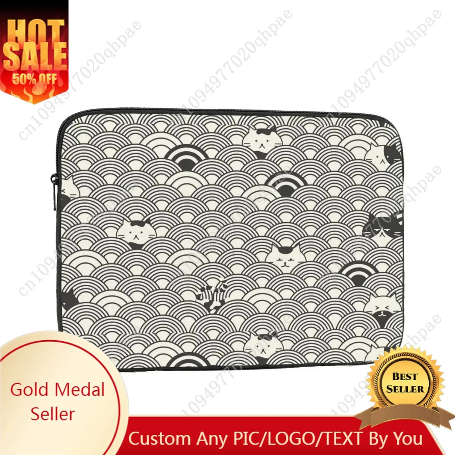 Custodia antiurto 10 12 13 15 17 pollici Cat Laptop Liner Sleeve Custodia per notebook per animali
