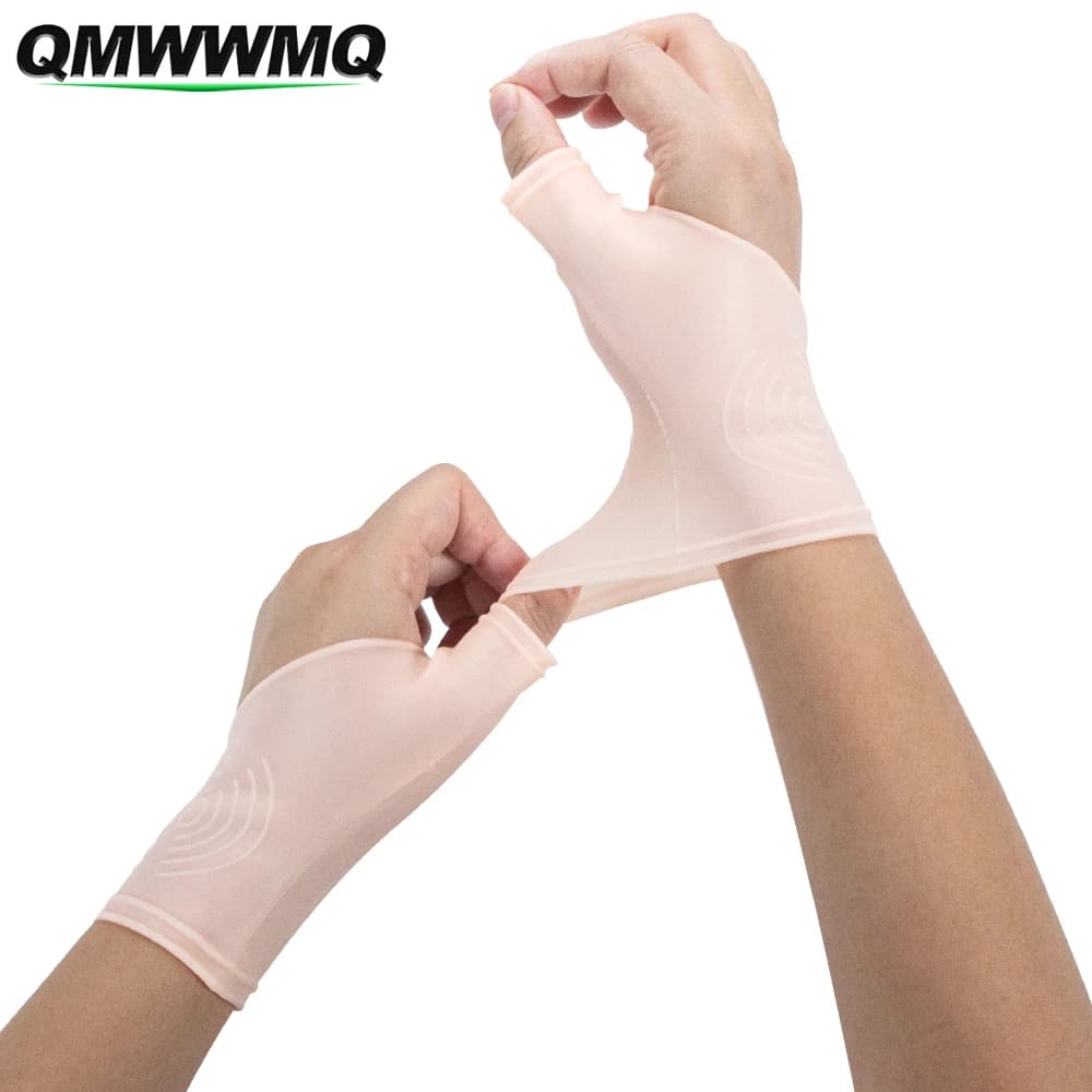 1 paio di tutore per polso regolabile in gel – Supporto efficace per sindrome del tunnel carpale, tenosinovite e disconfort al polso e al pollice