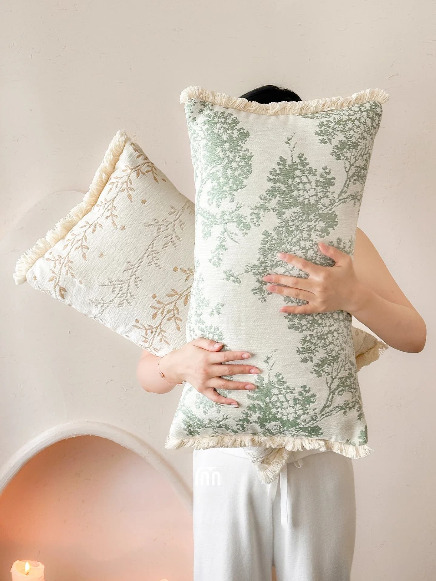 Cuscino Lungo per Divano, Supporto Lombare Morbido, Stile Francese, per Camera da Letto, Divano, Letto, Dormitorio