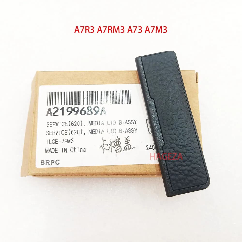Camera Parts Card Slot Cover Rubber Lid Door for Sony ILCE-7M3 A7M3 A7III MEDIA LID A2199689A