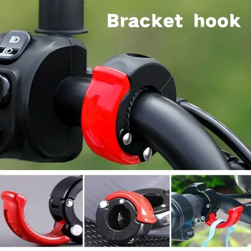 Replaceable Bikes Hanging Bag Hook Multi-function ABS/Aluminum Motorcycle Hanger Hook Helmet Hooks for Motorcycle Bikes