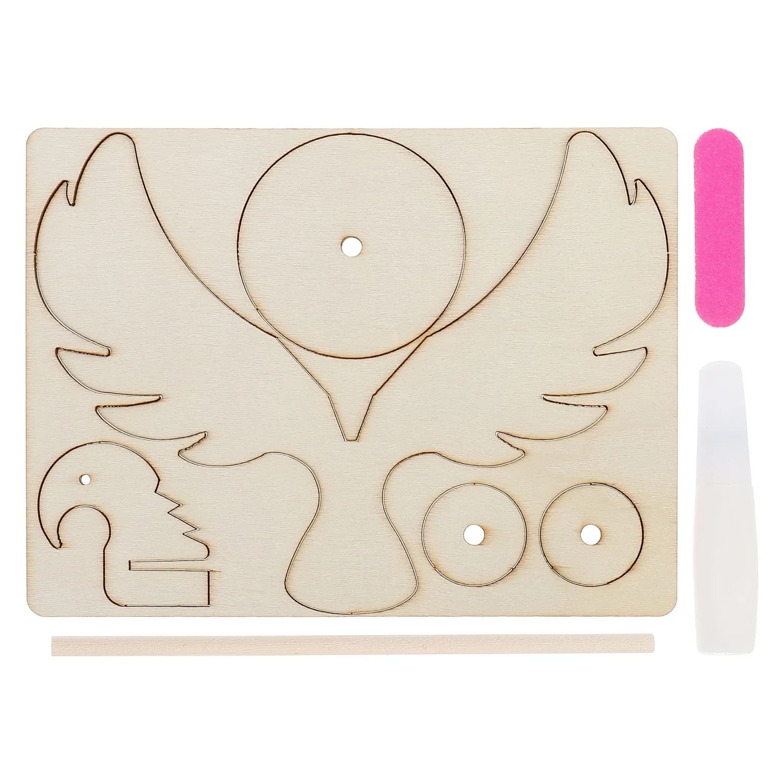 Set di 1 Gioco di Equilibrio Aquila in Legno Educativo per Bambini, Giocattolo Fai-da-te da Assemblare, Gioco di Equilibrio Creativo STEAM per lo Sviluppo dell'Intelligenza