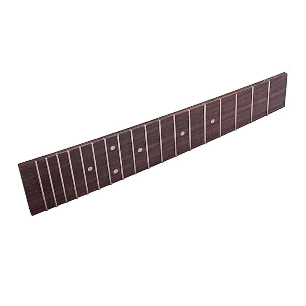 18 Fret Ukulele Fretboard Fingerboard Rosewood 23 Inch Concert Guitar Replacement High Strength Wear Resistant Long Lifespan